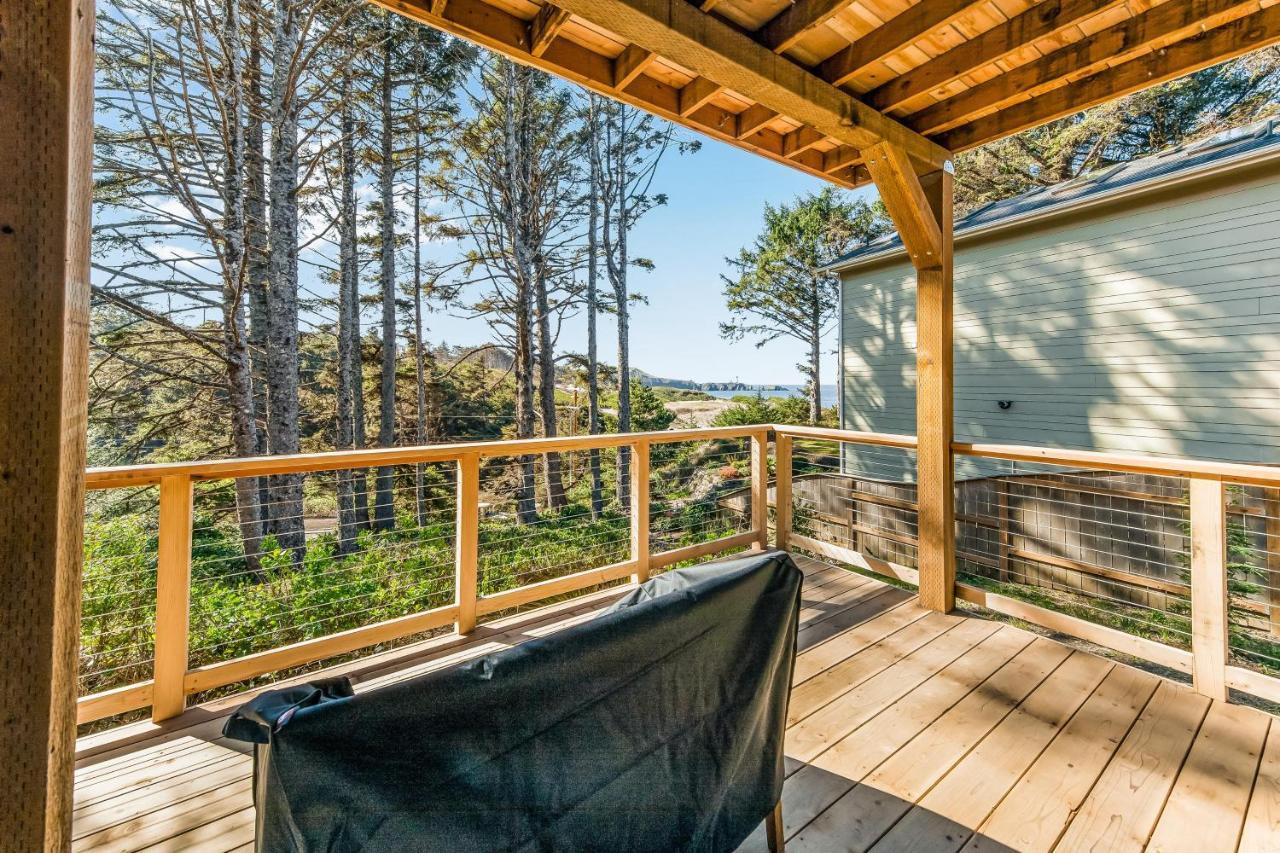 Yaquina Lighthouse View Beach Home Newport Exterior foto
